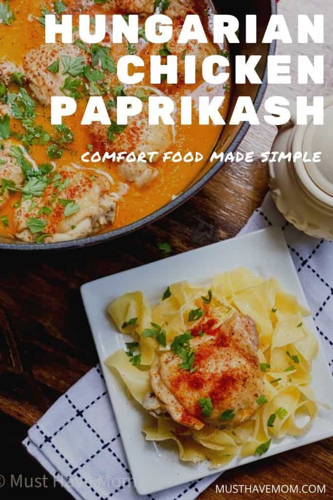 chicken paprikash