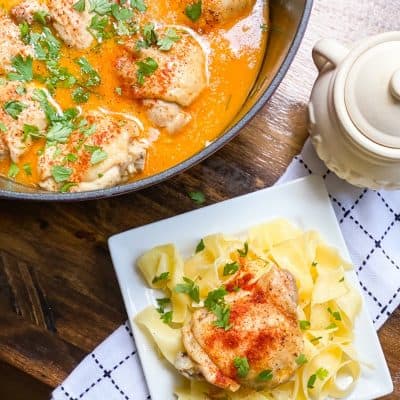 chicken paprikash