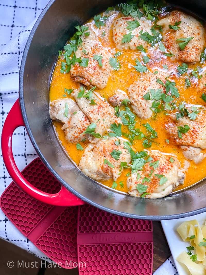 chicken paprikash no sour cream