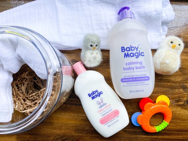 how to make a baby gift in a jar