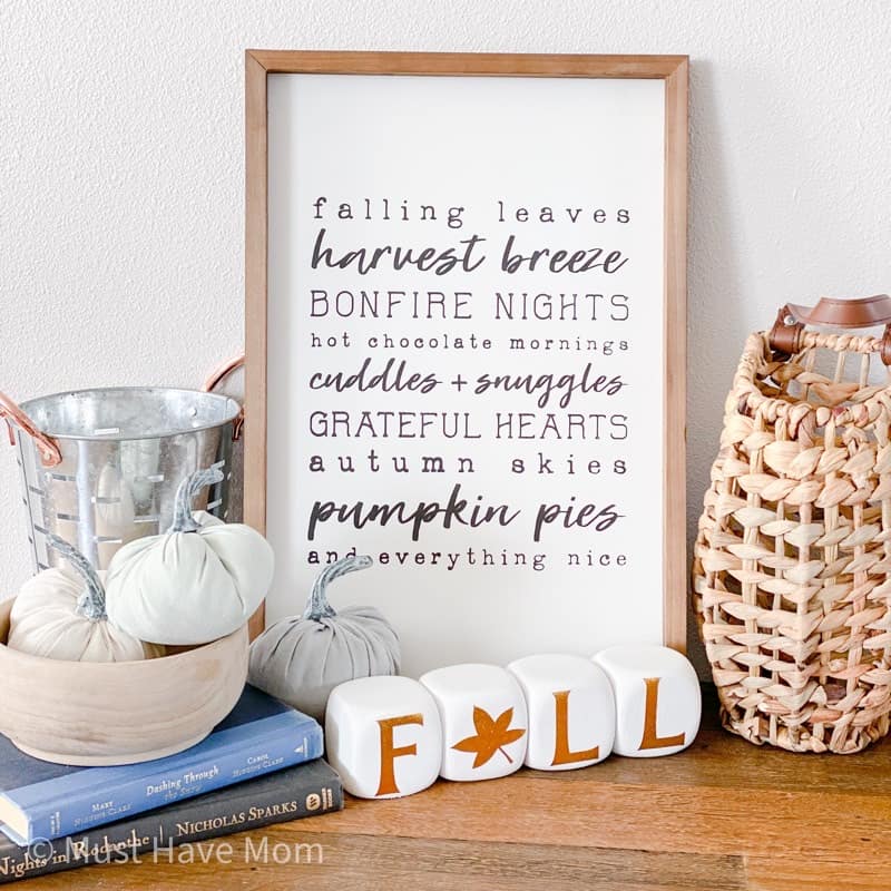 farmhouse fall decor