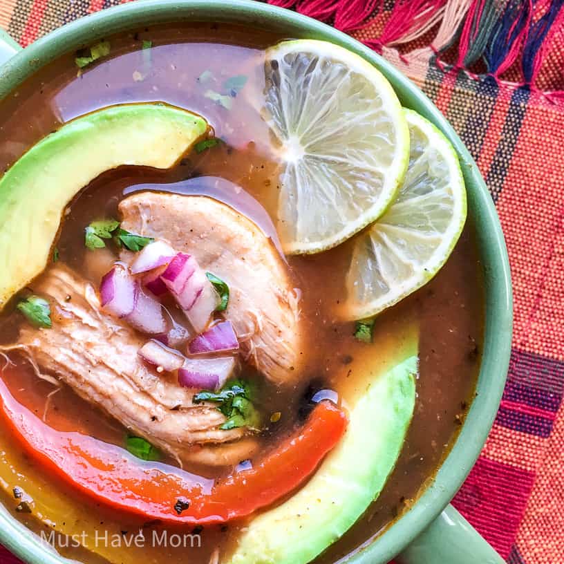 Chicken Fajita Soup