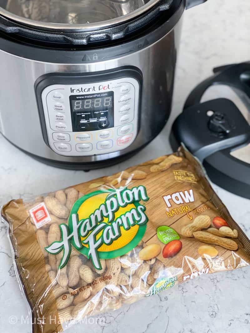 Instant pot boiled online peanuts raw