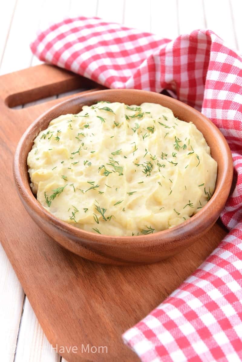 garlic mashed potatoes in Instant Pot