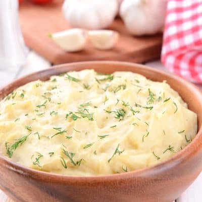 instant pot garlic mashed potatoes