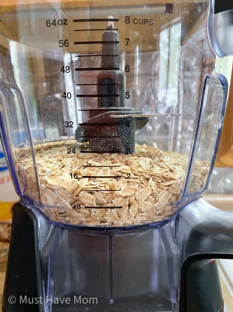 oats in a food processor