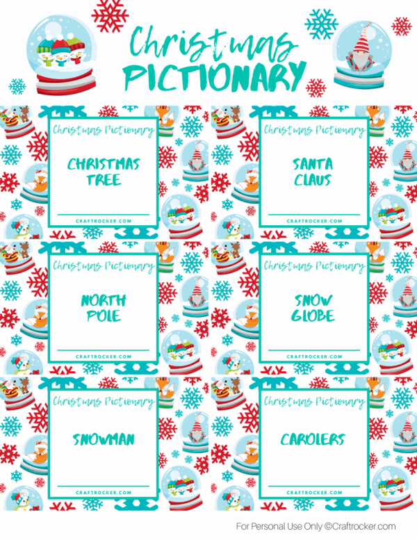 Free Printable Christmas Games - Must Have Mom