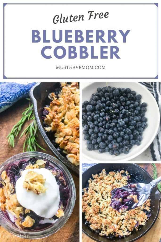 gluten free blueberry crisp