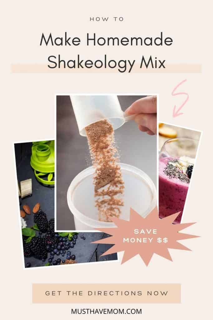 homemade shakeology mix