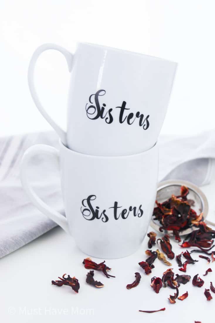 How To Personalize Mugs With Cricut - Must Have Mom