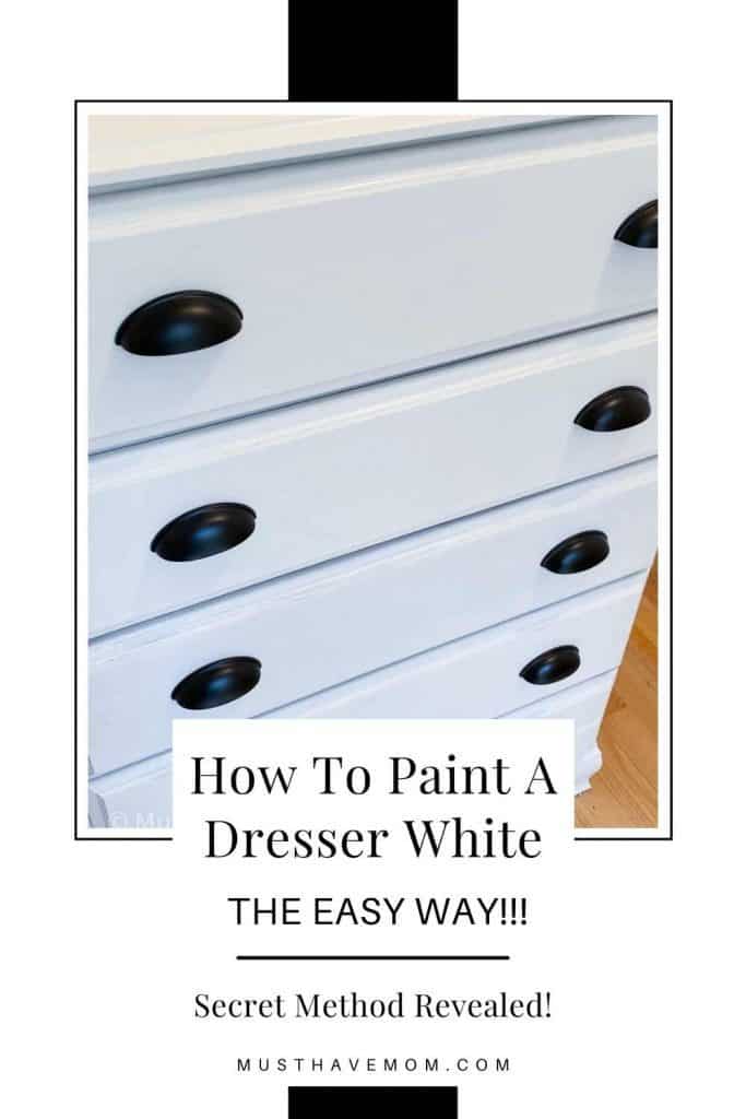 DIY dresser makeover