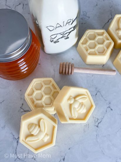 Homemade Soap Recipe - 10 Minute Bee Soaps! - Must Have Mom