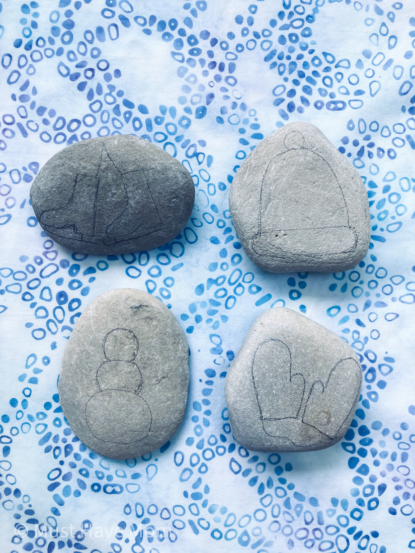 rock painting for kids
