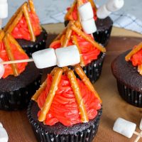 Easy campfire cupcakes recipe