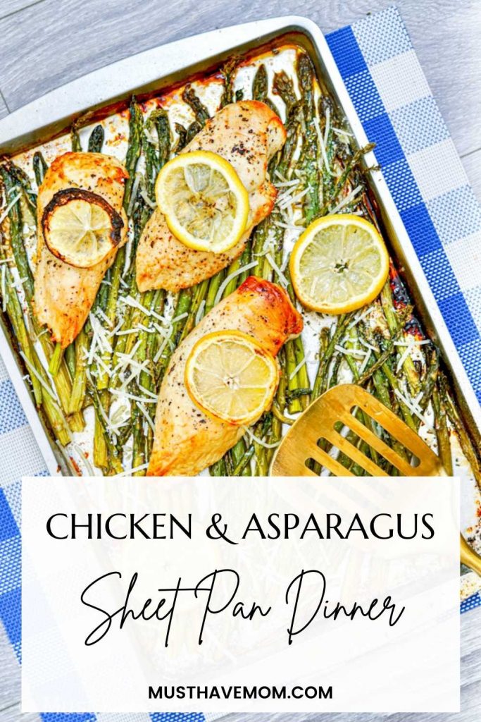 chicken and asparagus sheet pan dinner