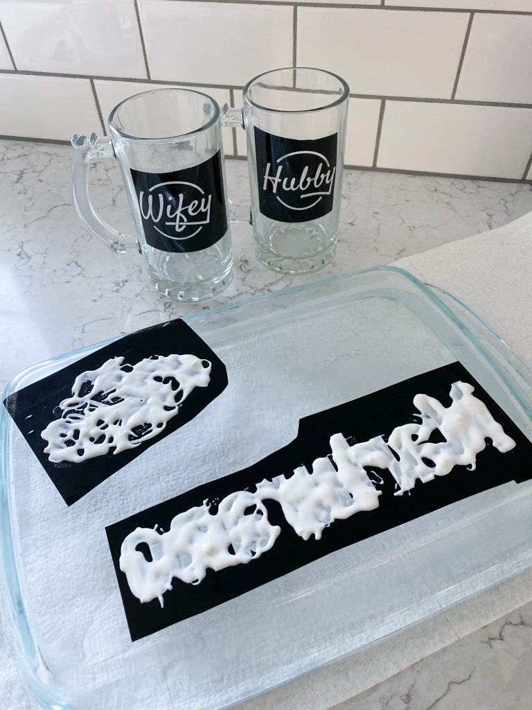 His and Hers DIY Glass Etching Kit: 2.8 Oz Etching Cream, Stencils, Brush &  CD Custom Etch Wedding Gifts for Mugs, Wine Glasses or Cups -  Israel