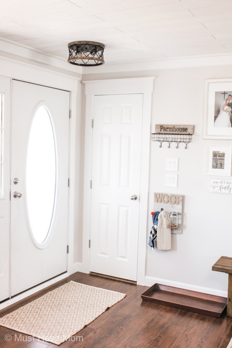 entry way remodel doorway