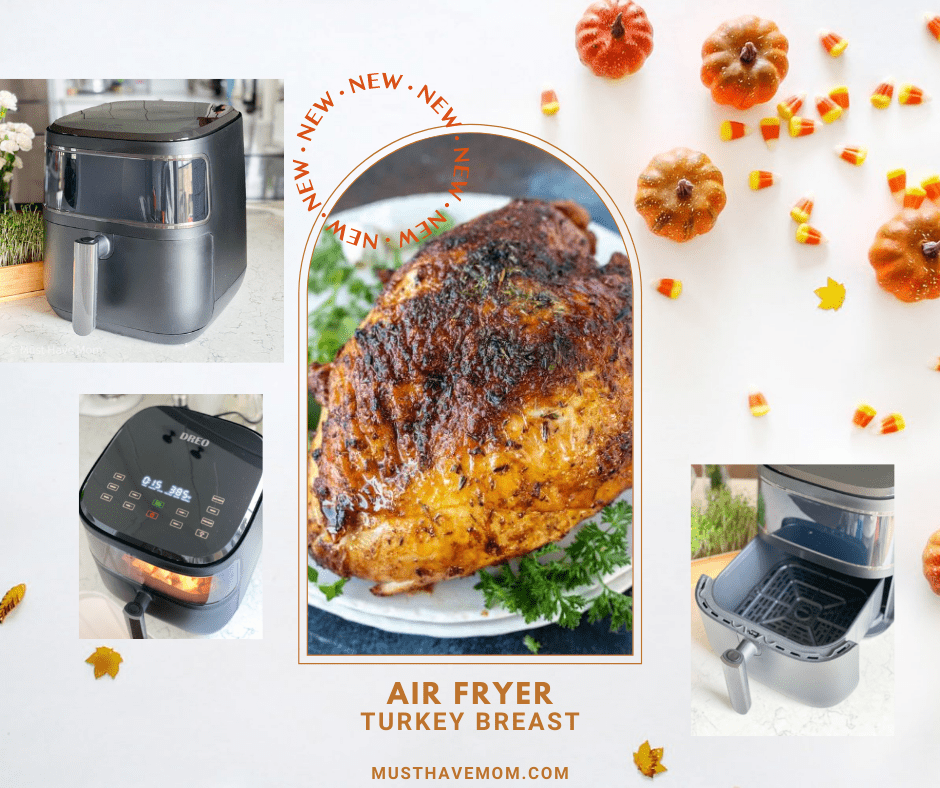Air Fryer Turkey Breast Recipe, Perfect for Thanksgiving - Must Have Mom