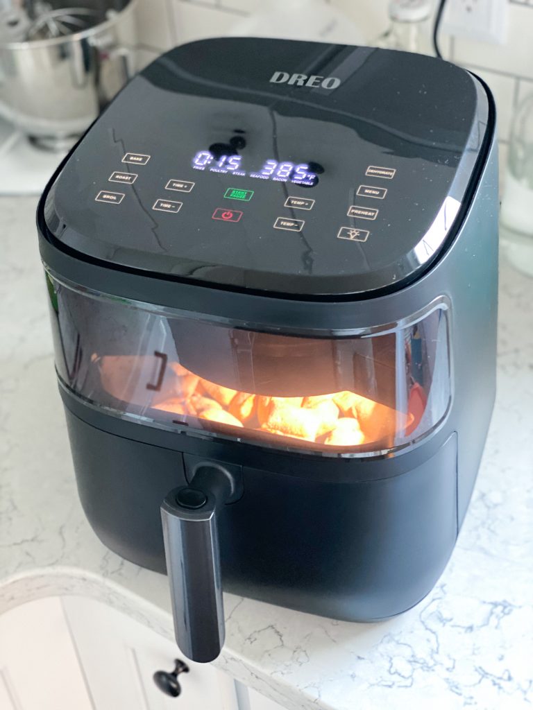 air fryer with viewing window