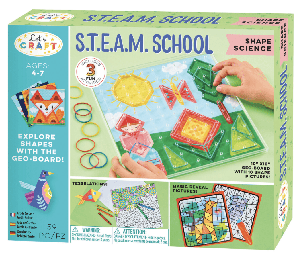 Let's Craft S.T.E.A.M. School Shape Science