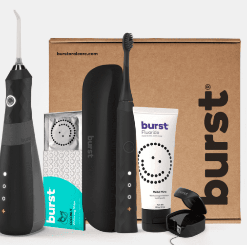 burst sonic toothbrush for men