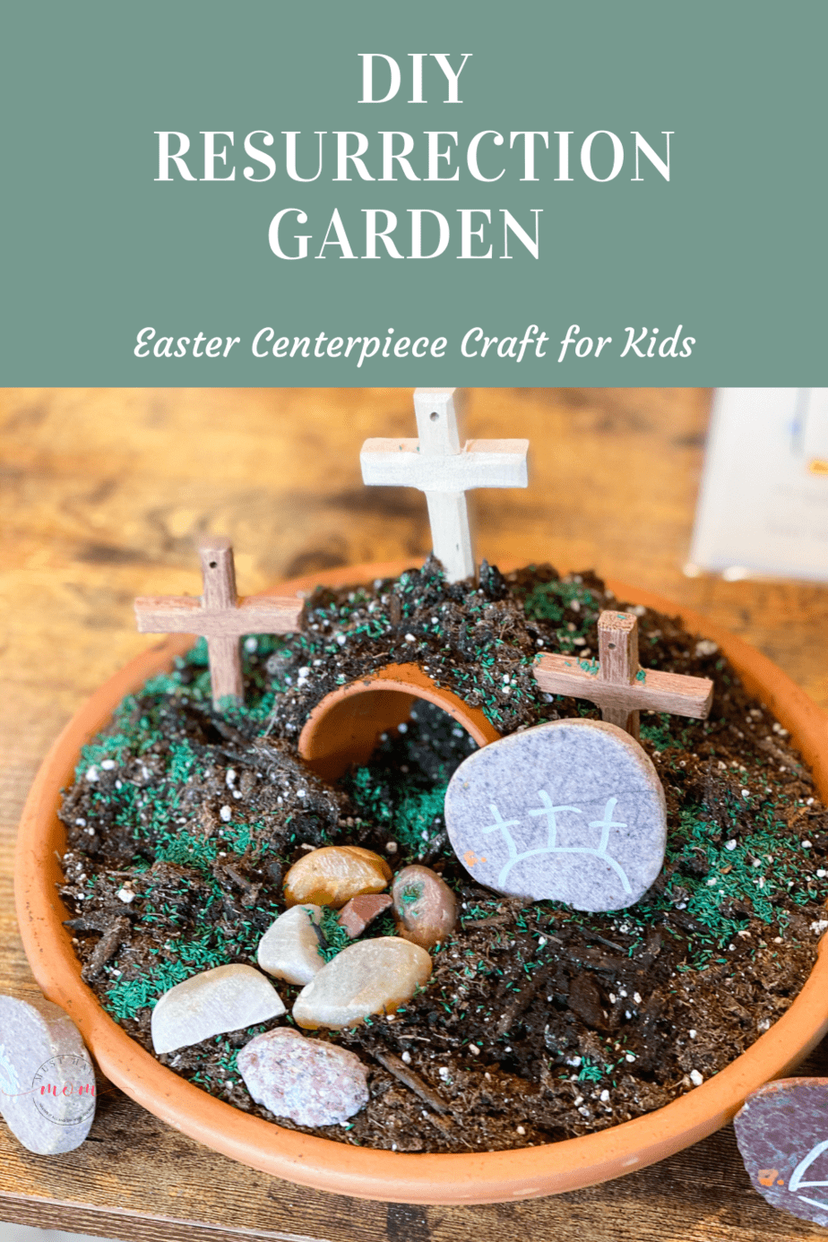 DIY Resurrection Garden for Kids. Looking for a beautiful and meaningful craft for Easter? This year we made DIY Resurrection Garden that will bloom just in time for Easter.