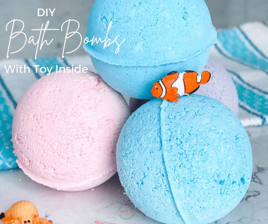 Bath Bombs with a Toy Inside