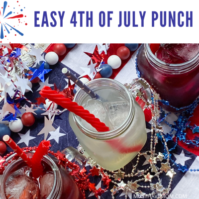 Easy 4th of July Punch