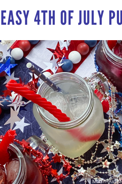 Easy 4th of July Punch