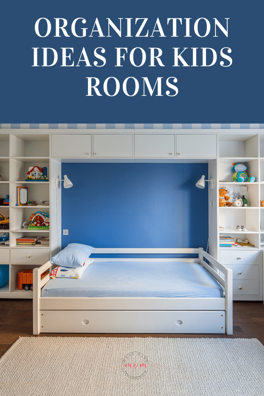 Organization Ideas for Kids Rooms. Sick of the mess in your kids room? These organization ideas for kid's rooms will keep the clutter at bay and create a perfect space for them. #musthavemom #organization #kids #clean