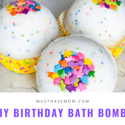 DIY Birthday Bath Bombs