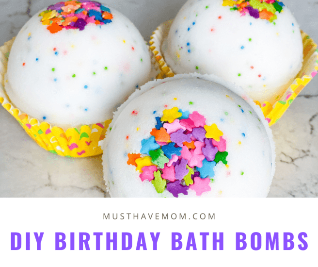 DIY Birthday Bath Bombs Must Have Mom