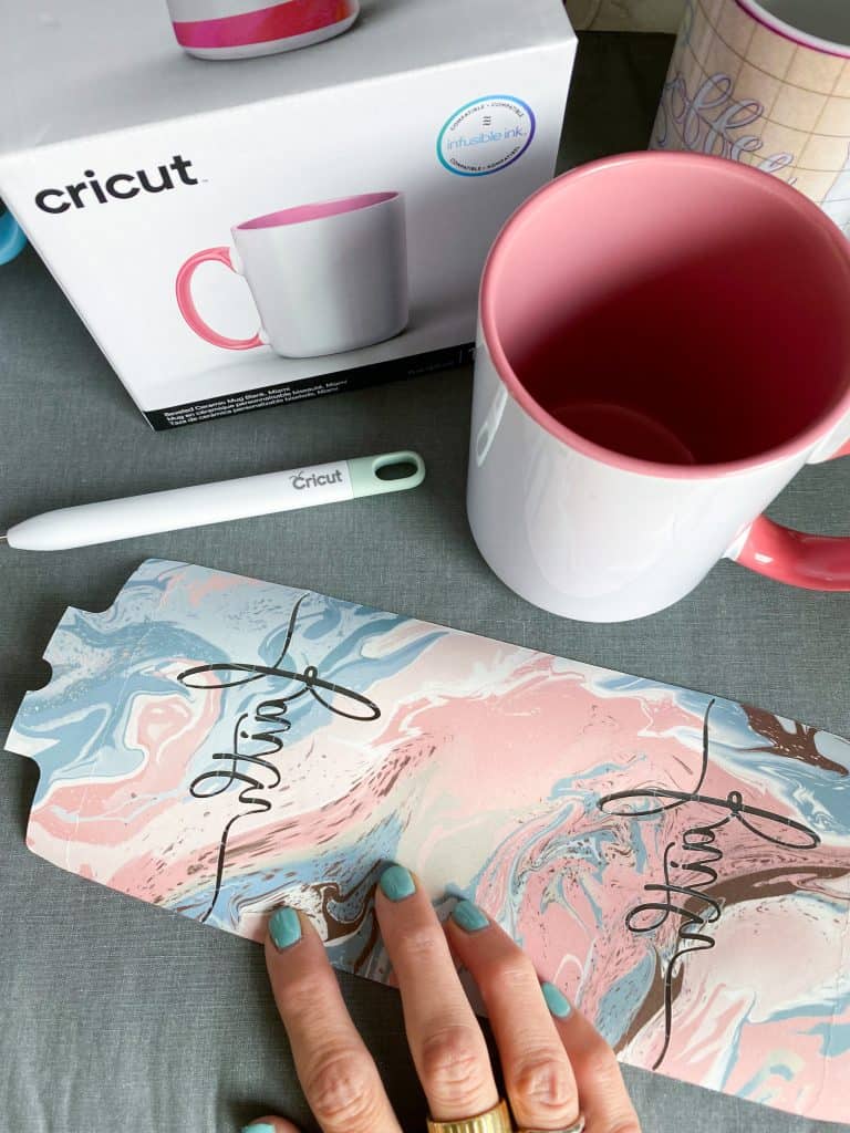 The Ultimate Cricut Mug Press Tutorial - Dog Mom Mug Template