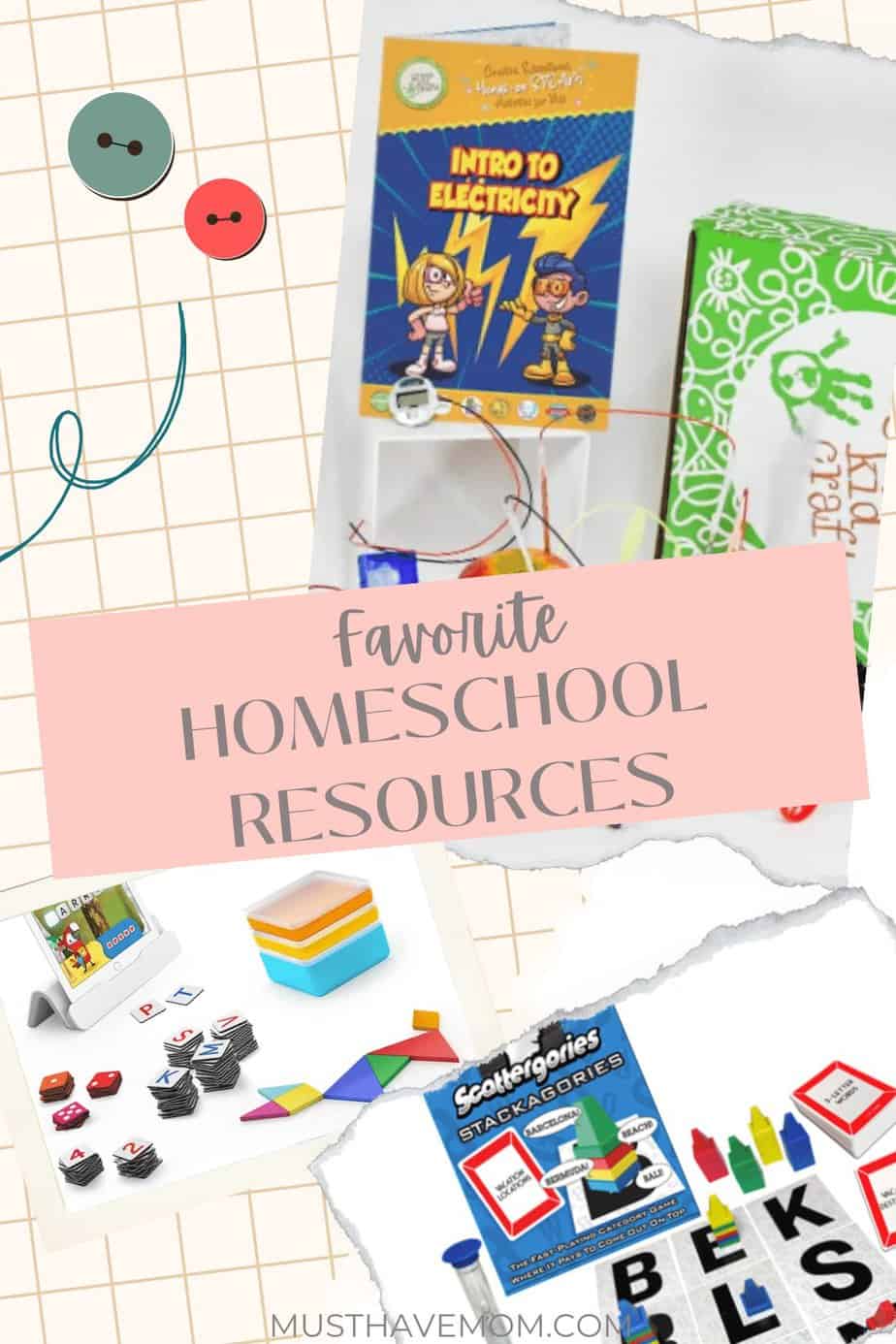 My Favorite Homeschool Resources