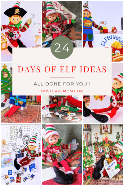 24 elf ideas for christmas