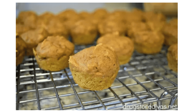 A bunch of carrot cake muffins 